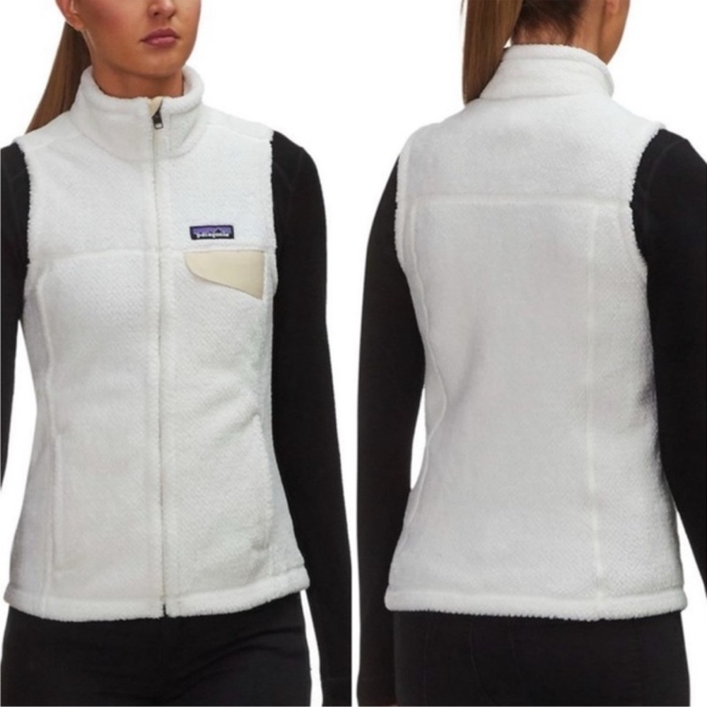 🌟HOST PICK🌟Patagonia Re-Tool Snap T Fleece Vest Women’s Raw Linen X-Dye SZS
